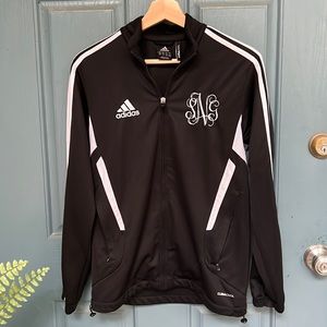Adidas Women Zip Up ClimaCool Monogrammed Jacket